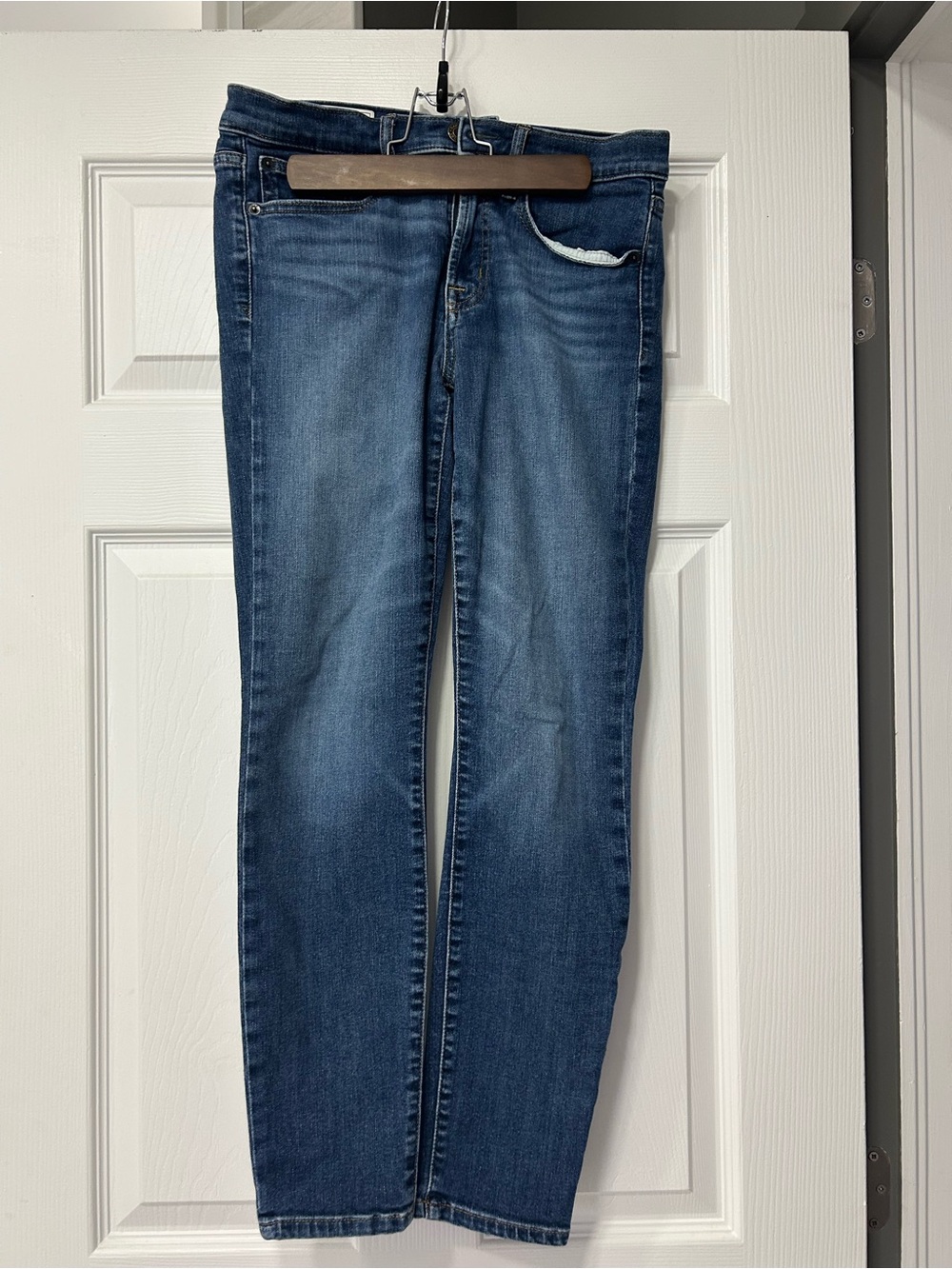 GAP Dark Blue True Skinny Mid Rise Jeans